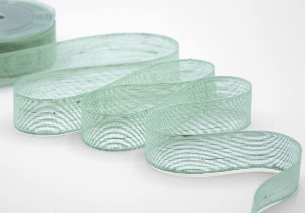 velo lino 24 mm verde mare