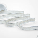 Lino Bordi Colorati Rame 10 mm Argento