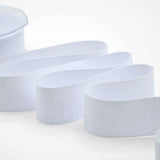Coccardina Cotone 35 mm Bianco Ottico