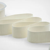Coccardina Cotone 35 mm Latte