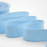Coccardina Cotone 35 mm Azzurro Baby
