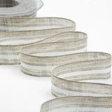 Lino Scozzese 25 mm Bianco Naturale
