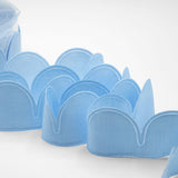 Portaconfetto Petali Cotone Azzurro Baby