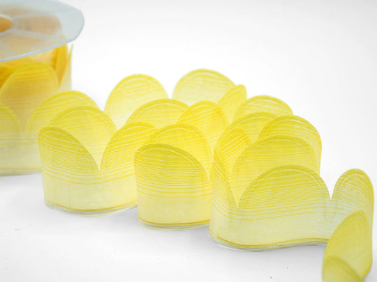 Portaconfetti Petalo Liberty Giallo Chiaro