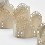 cuore portaconfetti beige