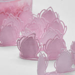 ariel portaconfetti rosa baby