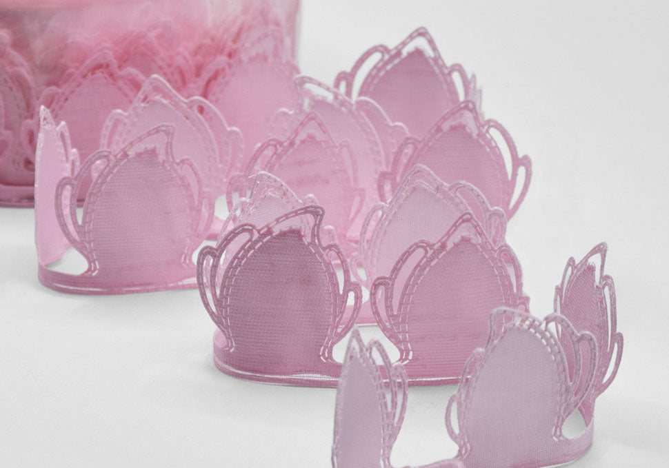 ariel portaconfetti rosa baby