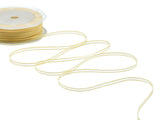 velo bordi raso 3 mm giallo oro