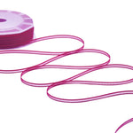 velo bordi raso 3 mm fuxia peonia