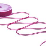 velo bordi raso 3 mm fuxia peonia