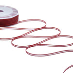 velo bordi raso 3 mm rosso