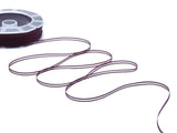 velo bordi raso 3 mm bordeaux scuro