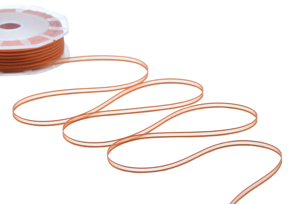velo bordi raso 3 mm arancio pesca