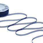 velo bordi raso 3 mm blu scuro