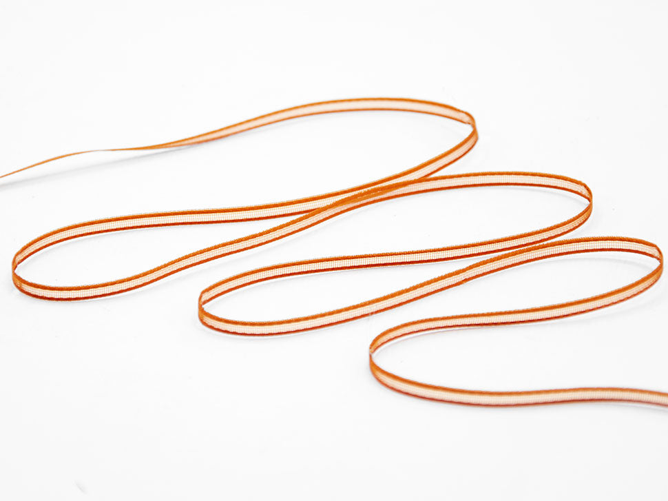 velo bordi raso 3 mm arancio scuro