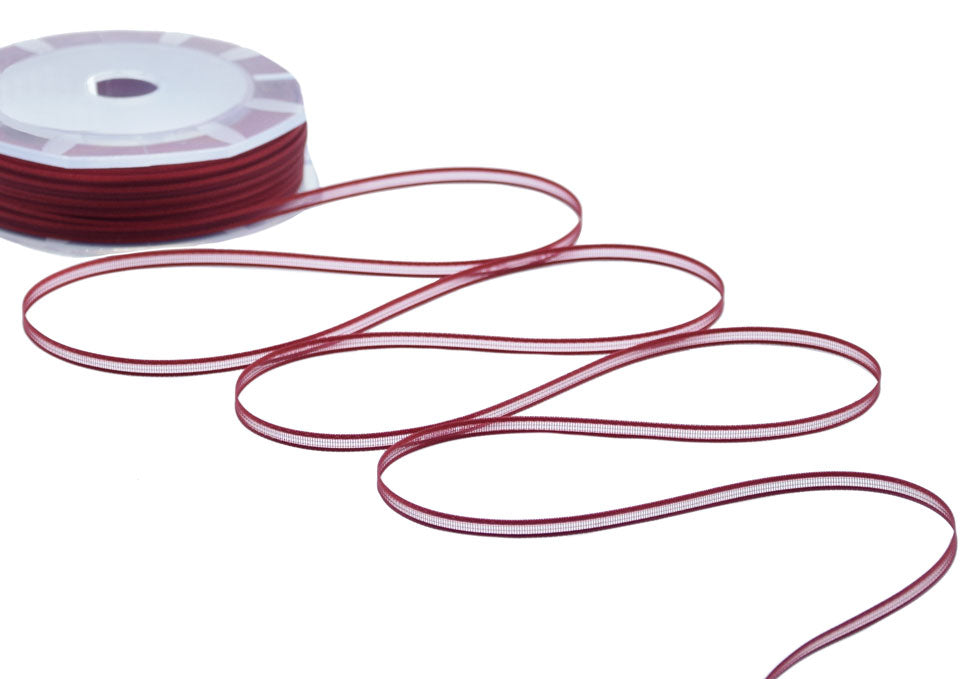 velo bordi raso 3 mm amaranto