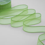velo bordi raso 3 mm verde mela