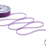 velo bordi raso 3 mm ciclamino scuro