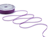 velo bordi raso 3 mm ciclamino scuro