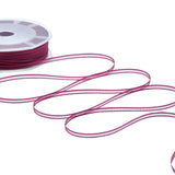 velo bordi raso 3 mm ciclamino