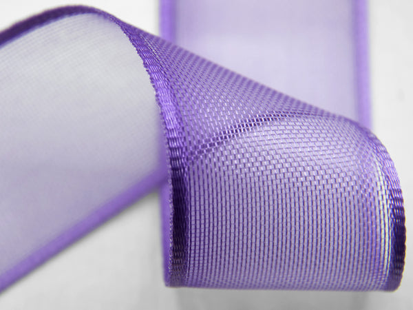 3 mm glycine satin bordures voile