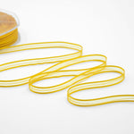 velo bordi raso tirante centrale 6 mm giallo sole