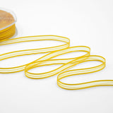 velo bordi raso tirante centrale 6 mm giallo sole