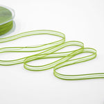 velo bordi raso tirante centrale 6 mm verde pistacchio