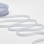 velo bordi raso tirante centrale 6 mm bianco ottico