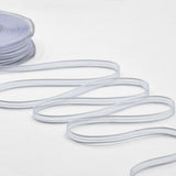 velo bordi raso tirante centrale 6 mm bianco ottico