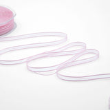 velo bordi raso tirante centrale 6 mm rosa baby