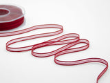 velo bordi raso tirante centrale 6 mm rosso