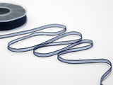 velo bordi raso tirante centrale 6 mm blu scuro