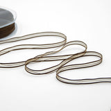 velo bordi raso tirante centrale 6 mm marrone