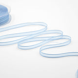 velo bordi raso tirante centrale 6 mm azzurro baby