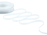 velo bordi raso 6 mm bianco naturale