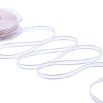 velo bordi raso 6 mm rosa baby