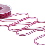 velo bordi raso 6 mm fuxia peonia