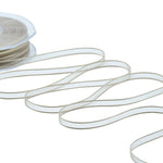 velo bordi raso 6 mm beige