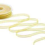 velo bordi raso 6 mm giallo