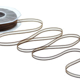velo bordi raso 6 mm marrone