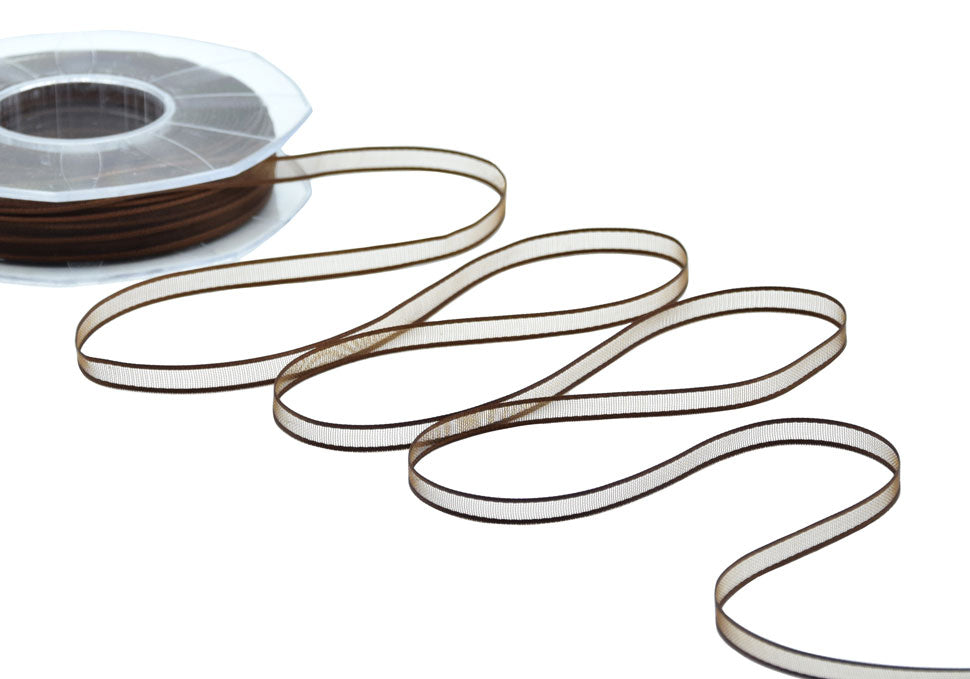 velo bordi raso 6 mm marrone