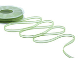 velo bordi raso 6 mm verde mela