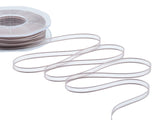 velo bordi raso 6 mm cipria scuro