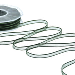 velo bordi raso 6 mm verde inglese