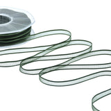 velo bordi raso 6 mm verde inglese