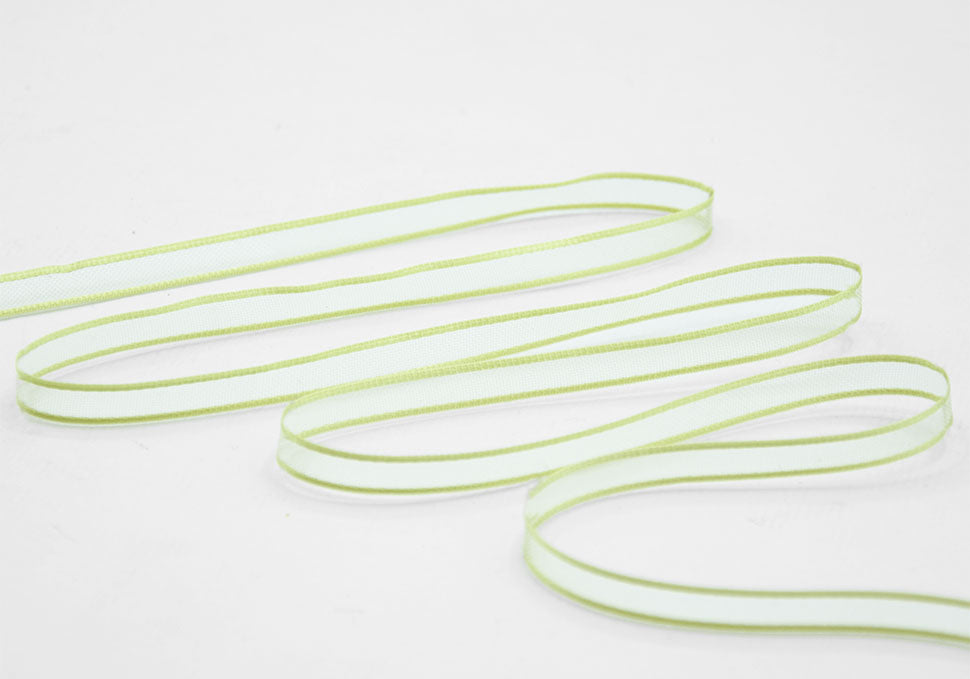 velo bordi raso 6 mm verde prato