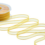 velo bordi raso 10 mm giallo sole