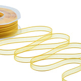 velo bordi raso 10 mm giallo sole