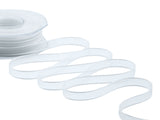 velo bordi raso 10 mm bianco naturale